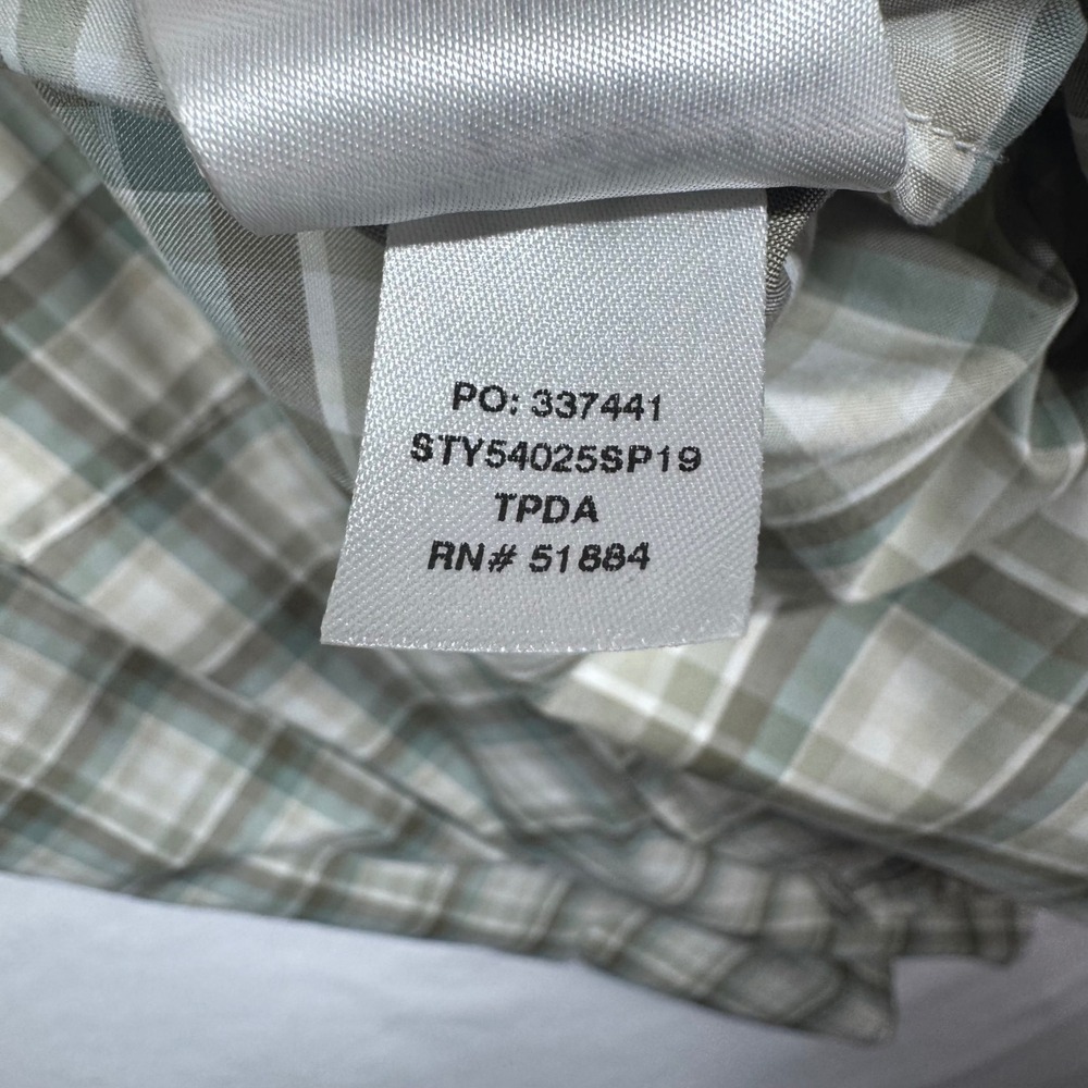 Patagonia Mens Plaid Island Hopper Vented Fishing Short Sleeve Shirt 54025 Large - Picture 7 of 10